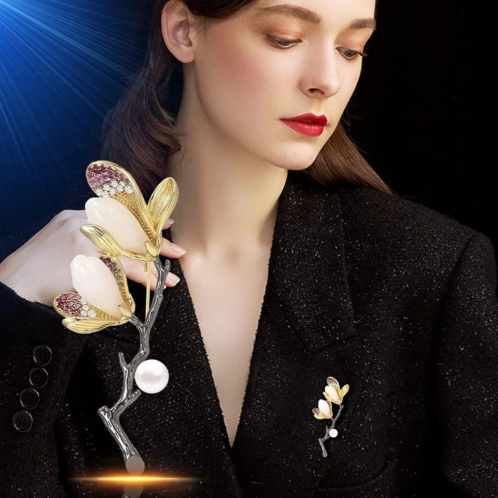 Enamel White Flower Pearl Brooches Women Elegant Plant Wedding Party Casual Clothing Suit Dress Accesories Pins Daily Gifts
Enamel White Flower Pearl Brooches Women Elegant Plant Wedding Party Casual Clothing Suit Dress Accesories Pins Daily Gifts