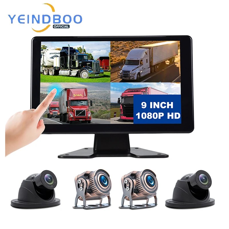 YEINDBOO K6 9-дюймовый 4-канальный AHD видеорегистратор DVR автомобильный HD 1080P видеорегистратор грузовик видеорегистратор камера Starlight камера ночн...
YEINDBOO K6 9-дюймовый 4-канальный AHD видеорегистратор DVR автомобильный HD 1080P видеорегистратор грузовик видеорегистратор камера Starlight камера ночн...