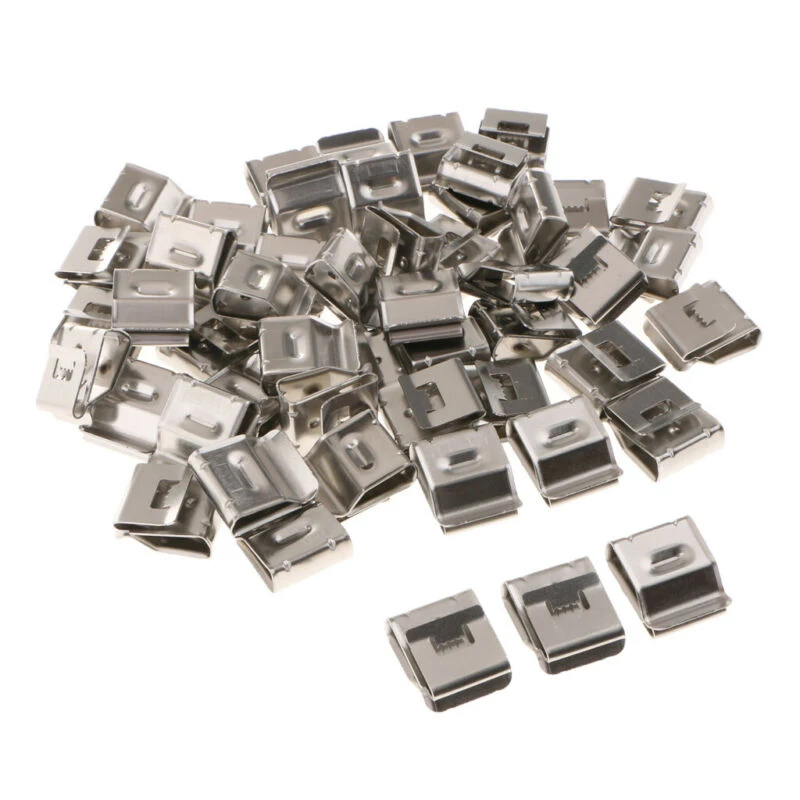 Wire Fastener Clip PV Solar mounting Stainless Steel Wires 50pcs Accessories Cable Electrical Convenient Durable
Wire Fastener Clip PV Solar mounting Stainless Steel Wires 50pcs Accessories Cable Electrical Convenient Durable