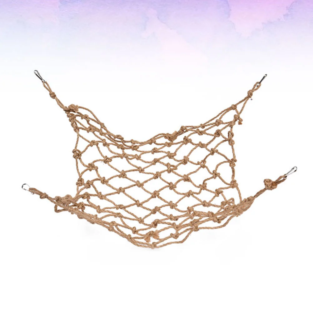 Parrot Net Ladder Pet Bird Cage Hanging Hammock Rope Birds Toys Climbing Toy Swing Bite Bell Play Gym Trainning Perch Stand
Parrot Net Ladder Pet Bird Cage Hanging Hammock Rope Birds Toys Climbing Toy Swing Bite Bell Play Gym Trainning Perch Stand
