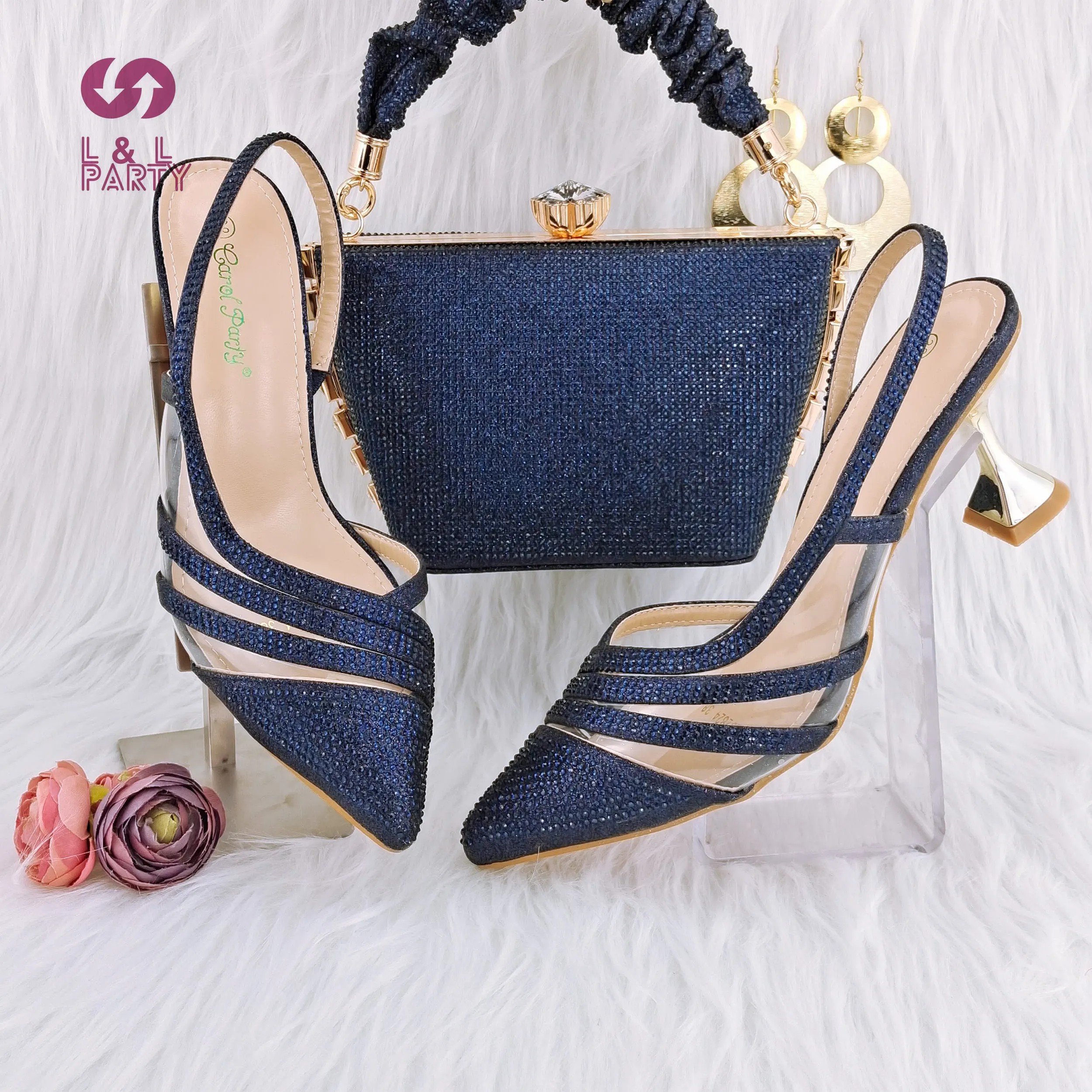 Зрелые Новые поступления, итальянская женская обувь, комплект из сумки с блестящим кристаллом на тонком каблуке для садовой вечеринки темн...
Зрелые Новые поступления, итальянская женская обувь, комплект из сумки с блестящим кристаллом на тонком каблуке для садовой вечеринки темн...