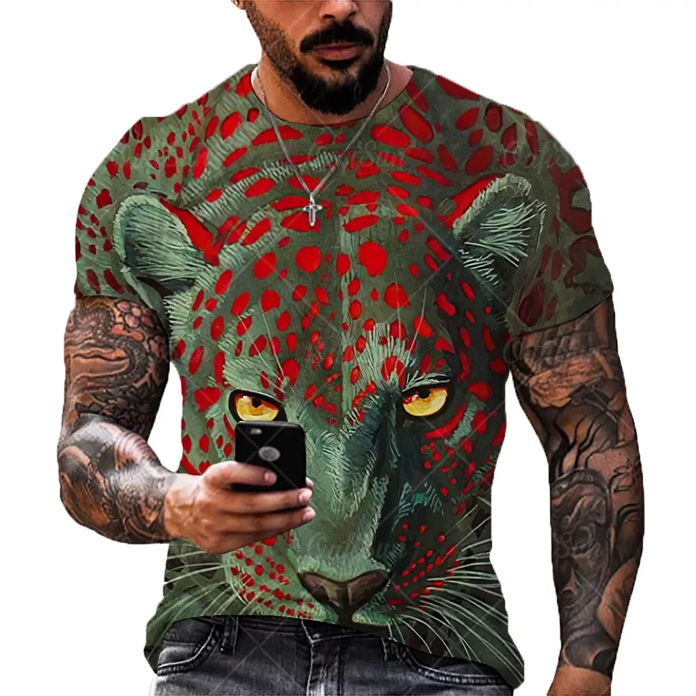 print and 3D tiger pattern men's and women's T-shirts, fashion round neck short sleeve street clothes, summer, hip hop
print and 3D tiger pattern men's and women's T-shirts, fashion round neck short sleeve street clothes, summer, hip hop