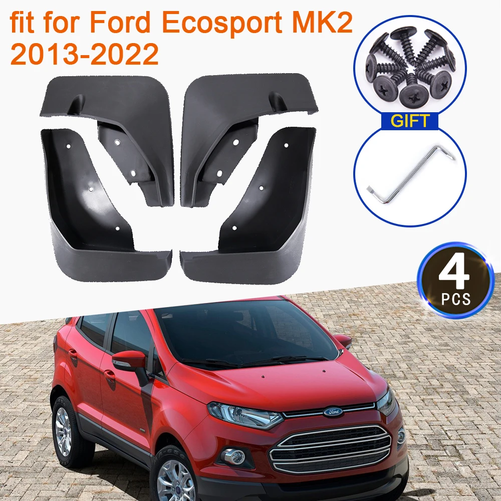 4x for Ford Ecosport 2 MK2 2013~2022 Mud Flaps Anti-splash Guards Flap Mudguards Fender Front Rean Wheels Car Stying Accessories
4x for Ford Ecosport 2 MK2 2013~2022 Mud Flaps Anti-splash Guards Flap Mudguards Fender Front Rean Wheels Car Stying Accessories