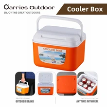 Camping Cooler Box Outdoor Portable Mini Cooler Fridge Beer Juice Drink Cooling Food Keeping Fresh Car Cold Icebox