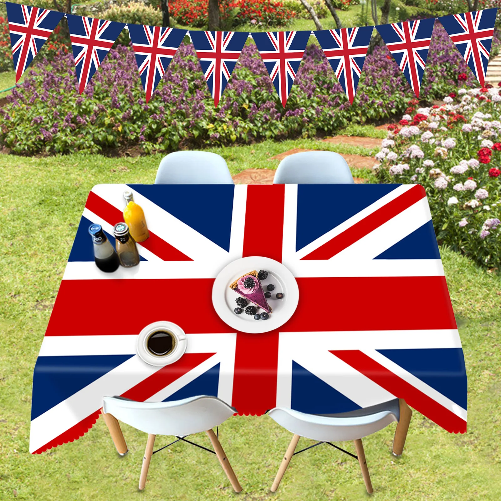 Скатерть с флагом Великобритании 2022, декоративная патриотическая скатерть для вечеринок 
Скатерть с флагом Великобритании 2022, декоративная патриотическая скатерть для вечеринок