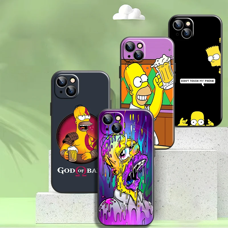Funny Homer Simpson Family Phone Case For iPhone 13 12 11 Pro Max Mini X XR XS Max 5 6 6S 7 8 Plus Black Silicone Cover
Funny Homer Simpson Family Phone Case For iPhone 13 12 11 Pro Max Mini X XR XS Max 5 6 6S 7 8 Plus Black Silicone Cover