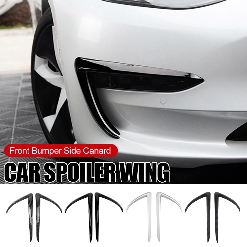 Hot Car Front Bumper Lip Spoiler Bumper Side Canards Fog Light Cover Decorative Exterior for Tesla Model 3 17-22 Accessories
Hot Car Front Bumper Lip Spoiler Bumper Side Canards Fog Light Cover Decorative Exterior for Tesla Model 3 17-22 Accessories
