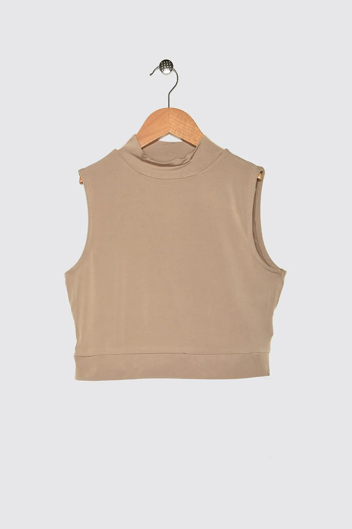 Turtleneck Sleeveless Solid Women Mini Crop Chic Blouses Summer Outfit Chic Sexy Crop Tops Basic T Shirt Blusa Mujer
Turtleneck Sleeveless Solid Women Mini Crop Chic Blouses Summer Outfit Chic Sexy Crop Tops Basic T Shirt Blusa Mujer
