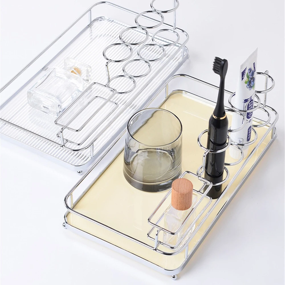 Functional Bathroom Counter Organizer Durable Wall-mounted Toothbrush Holder Storage Rack Toothbrush Storage Easy To Install
Functional Bathroom Counter Organizer Durable Wall-mounted Toothbrush Holder Storage Rack Toothbrush Storage Easy To Install