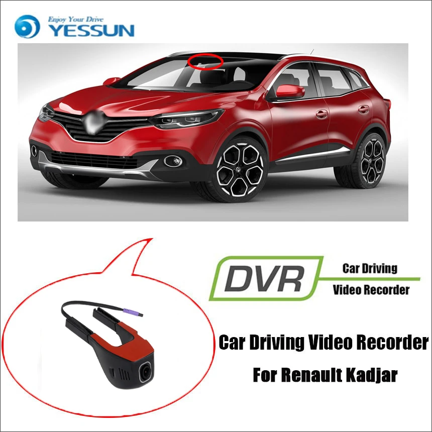 YESSUM для Renault Kadjar Автомобильный видеорегистратор DVR Контроль Wifi камера регистратор видеорегистратор оригинальный стиль
YESSUM для Renault Kadjar Автомобильный видеорегистратор DVR Контроль Wifi камера регистратор видеорегистратор оригинальный стиль