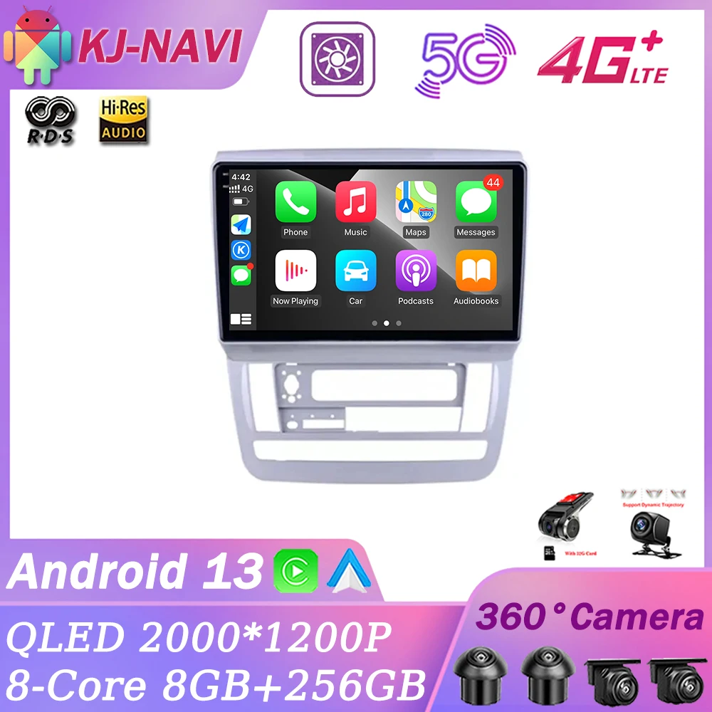 

For Toyota Alphard 1 H10 2002 - 2008 Car Radio Multimedia Player Navigation GPS Carplay 4G WIFI Android 13 2Din 2 Din Dvd