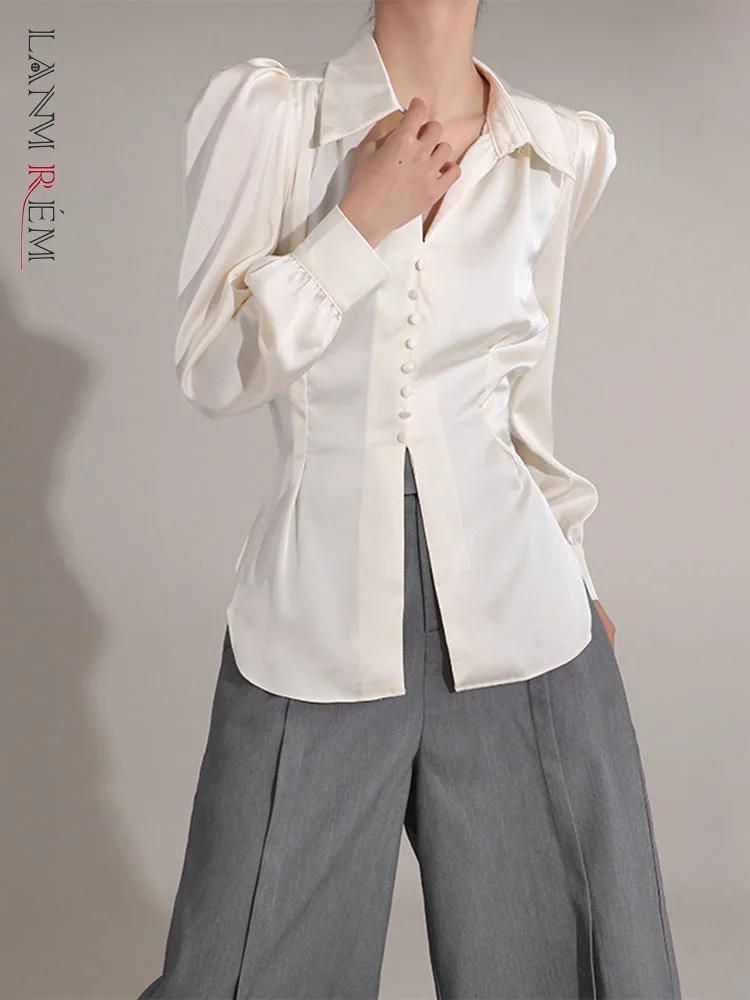 LANMREM Irregular Beige Long Sleeves Shirts For Women 2022 Spring Summer Lapel Single Breasted Female Fashion Top 2R1240
LANMREM Irregular Beige Long Sleeves Shirts For Women 2022 Spring Summer Lapel Single Breasted Female Fashion Top 2R1240