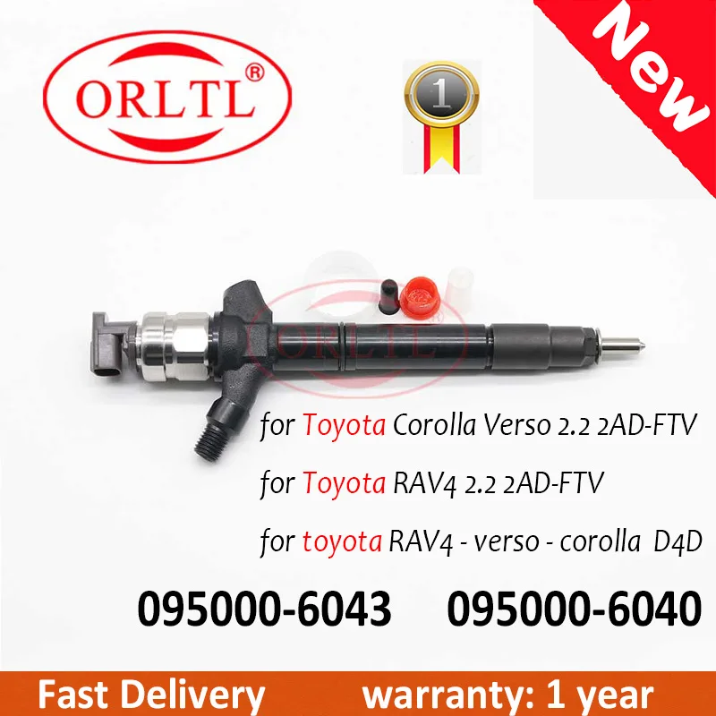 Дизель 095000-6040 095000-6043 0950006043 095000 6043 для Toyota Corolla Verso 2,2 2AD-FTV инжектор высокого импеданса ORLTL
Дизель 095000-6040 095000-6043 0950006043 095000 6043 для Toyota Corolla Verso 2,2 2AD-FTV инжектор высокого импеданса ORLTL