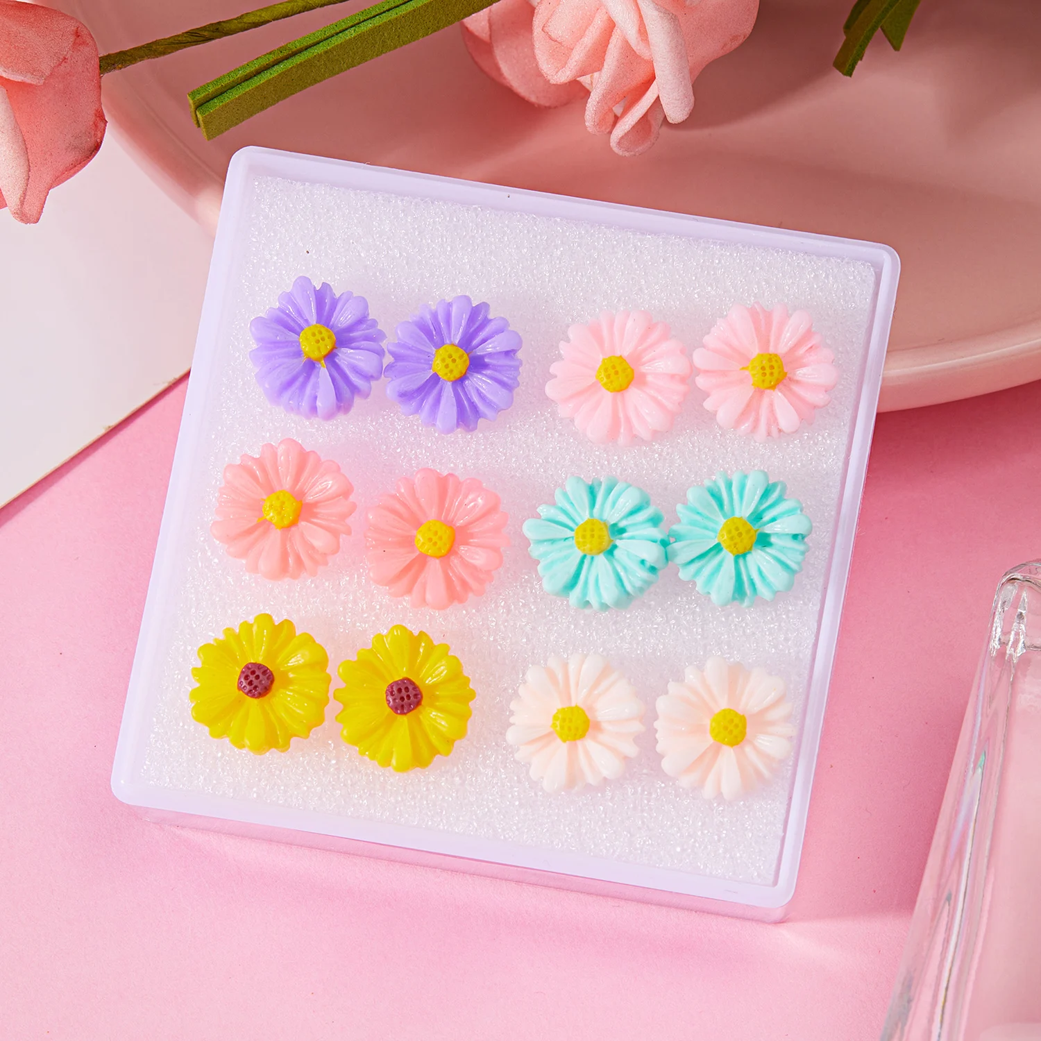 A-Z Initial Earrings for Women Girls Personalize Letter Name Sweet Daisy Stud Earrings For New Ear Piercing Jewelry Best Gifts
A-Z Initial Earrings for Women Girls Personalize Letter Name Sweet Daisy Stud Earrings For New Ear Piercing Jewelry Best Gifts