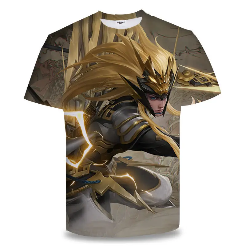 New Hot Selling King Glory Character 3D Digital Printing Men's and Women's Round Neck T-Shirt Casual Breathable Sports Top 01
New Hot Selling King Glory Character 3D Digital Printing Men's and Women's Round Neck T-Shirt Casual Breathable Sports Top 01