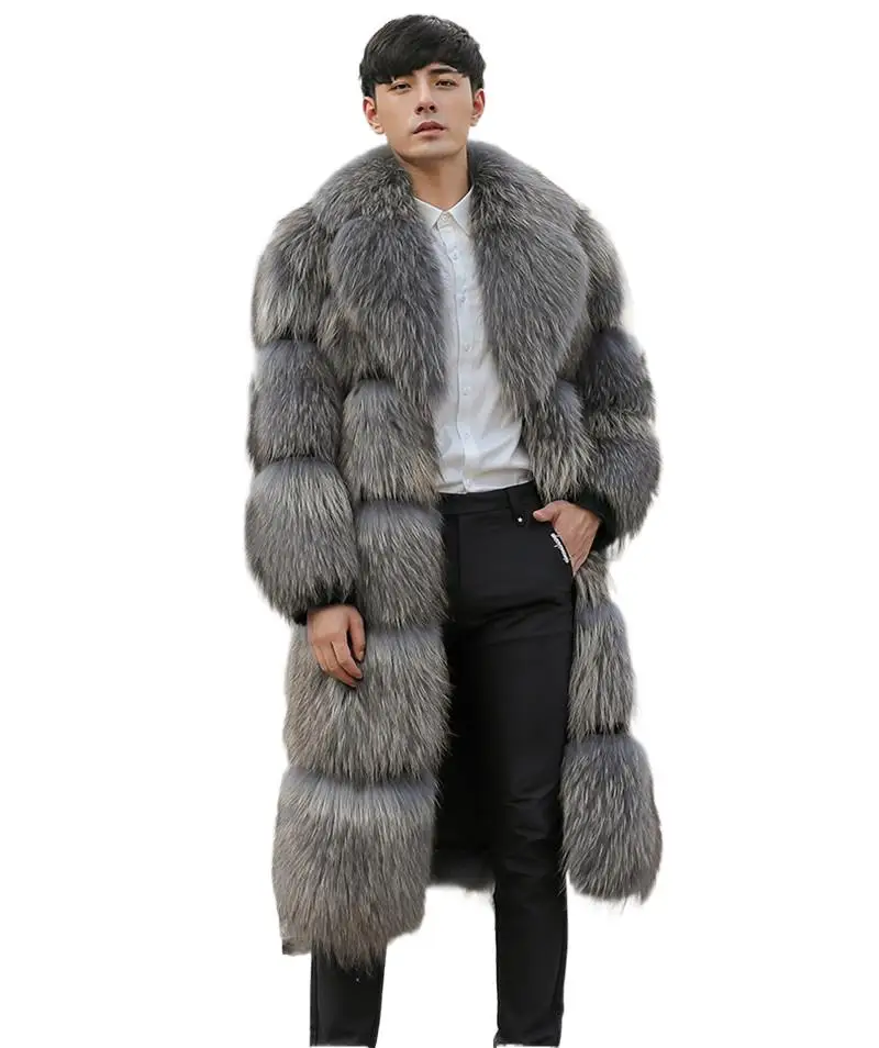 New Men Real Raccoon Dog Fur Coat X-Long 110cm Full Pelt Natural Jacket Fur Genuine Winter Fashion Raccoon Coats Men
New Men Real Raccoon Dog Fur Coat X-Long 110cm Full Pelt Natural Jacket Fur Genuine Winter Fashion Raccoon Coats Men