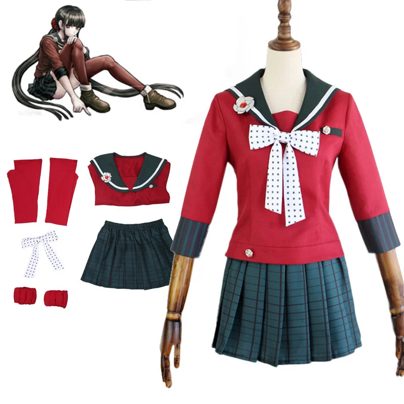 Cosplay Harukawa Maki + Wig Set Anime Danganronpa Costume Props Dangan Ronpa Costume for Women
Cosplay Harukawa Maki + Wig Set Anime Danganronpa Costume Props Dangan Ronpa Costume for Women