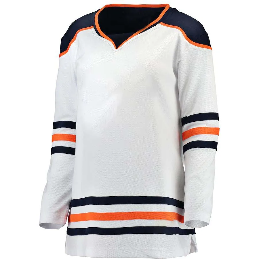 

Maroon Leon Draisaitl Connor McDavid Gretzky Nugent-Hopkins Lucic American Hockey Edmonton Jersey Men T-Shirt