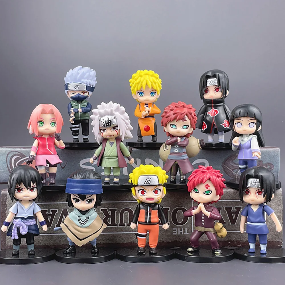 Anime Naruto Figures 12PCS/Set Uzumaki Naruto Sasuke Kakashi Uchiha Itachi PVC Model Figure Toy Suit Car Decoration Kid Gift
Anime Naruto Figures 12PCS/Set Uzumaki Naruto Sasuke Kakashi Uchiha Itachi PVC Model Figure Toy Suit Car Decoration Kid Gift