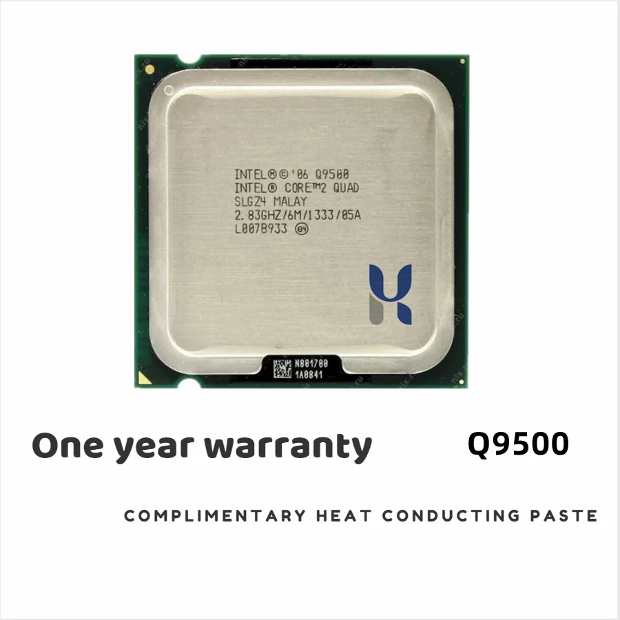 

Intel Core2 Quad Q9500 Processor 2.83GHz 6MB Cache FSB 1333 Desktop LGA 775 CPU