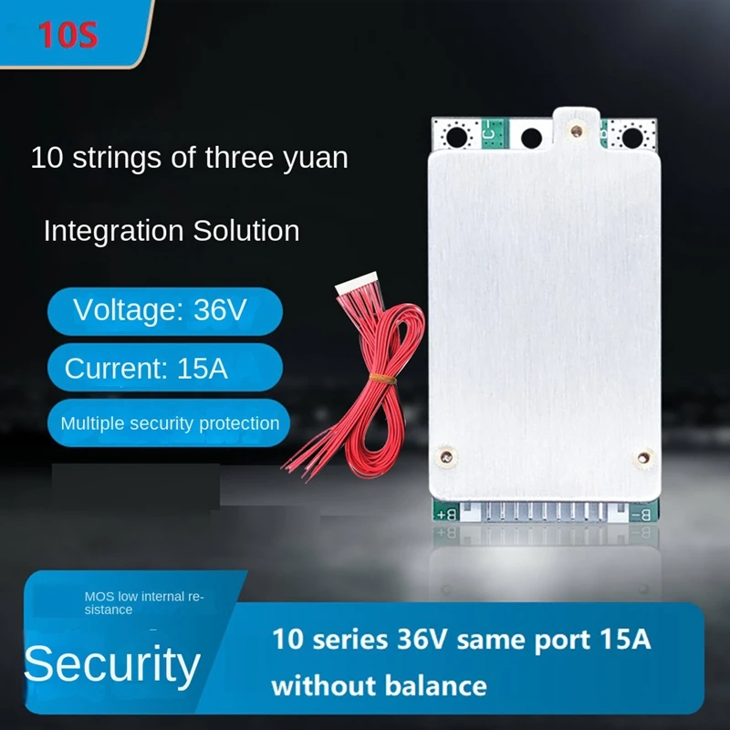 10S Ternary 36 в 15 а 18650 Защитная плата литиевого аккумулятора BMS PCB для скутера, вождения велосипеда, защитная плата
10S Ternary 36 в 15 а 18650 Защитная плата литиевого аккумулятора BMS PCB для скутера, вождения велосипеда, защитная плата