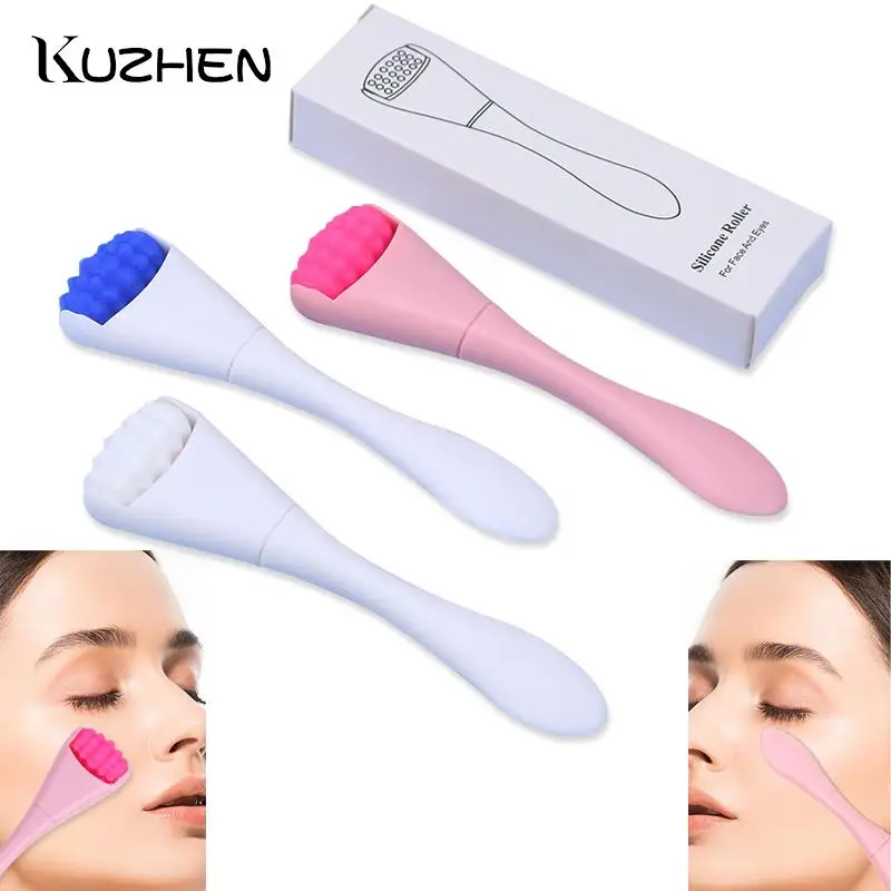 Double Head Handheld Roller Massager Facial Eye Relaxation Skin Care Bar Eye Cream Divided Scoop Facial Skin Care Massage Tool
Double Head Handheld Roller Massager Facial Eye Relaxation Skin Care Bar Eye Cream Divided Scoop Facial Skin Care Massage Tool