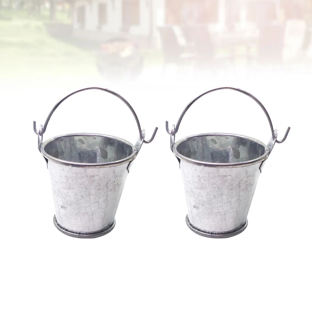 2Pcs Mini Decorative Buckets Miniature Ornament Mini Scene Arrangement Play House Toy for Kids Children
2Pcs Mini Decorative Buckets Miniature Ornament Mini Scene Arrangement Play House Toy for Kids Children