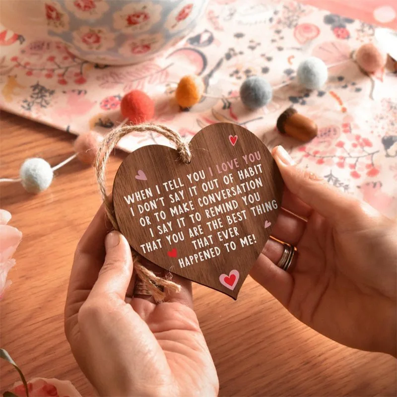 Wooden Crafts Wooden Lettering Painted Heart Tags Hanging Craft Diy Decor Party Ornaments mother's day gift pendant
Wooden Crafts Wooden Lettering Painted Heart Tags Hanging Craft Diy Decor Party Ornaments mother's day gift pendant