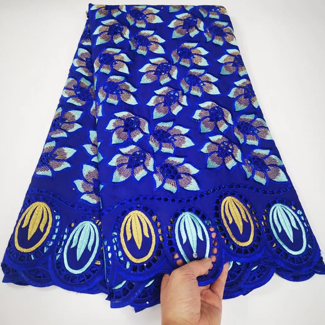 African Stones Lace Fabric High Quality 2022 Embroidery Dry Cotton 5Yards Swiss Voile Lace In Switzerland For Party Daily Dress
African Stones Lace Fabric High Quality 2022 Embroidery Dry Cotton 5Yards Swiss Voile Lace In Switzerland For Party Daily Dress