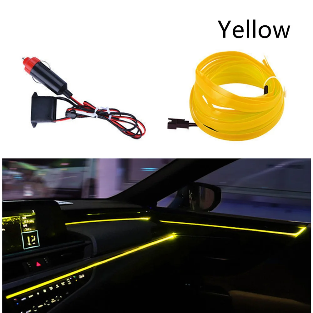 Auto Car Light Interior Accessories 200cm Decor Atmosphere Wire Strip Light Lamp 12V LED For Decoration Cold LED Light Strip
Auto Car Light Interior Accessories 200cm Decor Atmosphere Wire Strip Light Lamp 12V LED For Decoration Cold LED Light Strip