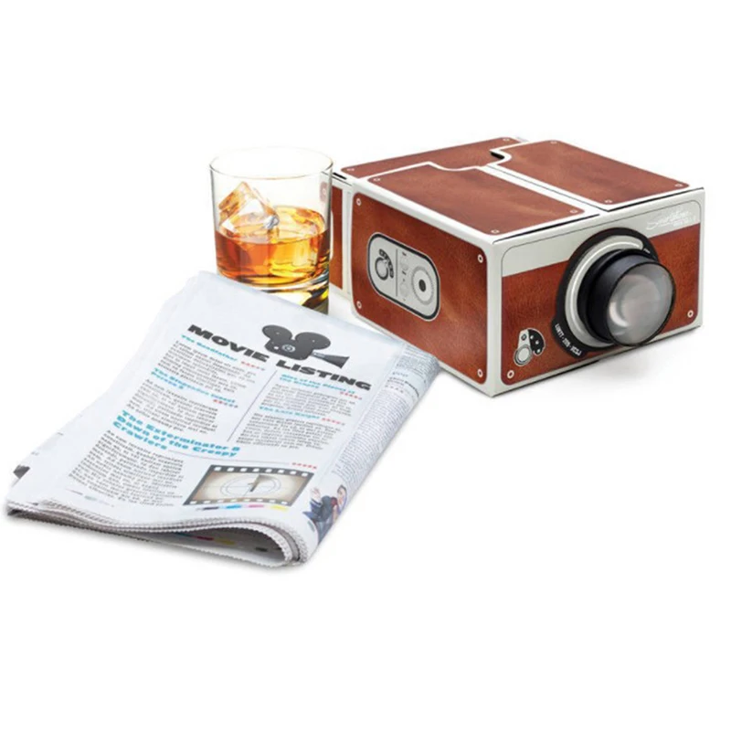 DIY 3D Cardboard Mini Smartphone Projector Novelty Adjustable Mobile Cell Phone Projector Card Board Portable Cinema In A Box
DIY 3D Cardboard Mini Smartphone Projector Novelty Adjustable Mobile Cell Phone Projector Card Board Portable Cinema In A Box