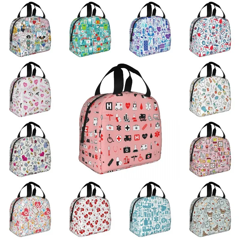 Nursing Nurse Medical Logo Lunch Bag Men Women Cooler Thermal Insulated Lunch Box For Kids School Work Picnic Food Bento Box
Nursing Nurse Medical Logo Lunch Bag Men Women Cooler Thermal Insulated Lunch Box For Kids School Work Picnic Food Bento Box