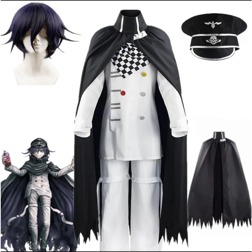 Anime Danganronpa Oma Kokichi Cosplay Costume Uniform Halloween Costumes for Men Clothes
Anime Danganronpa Oma Kokichi Cosplay Costume Uniform Halloween Costumes for Men Clothes
