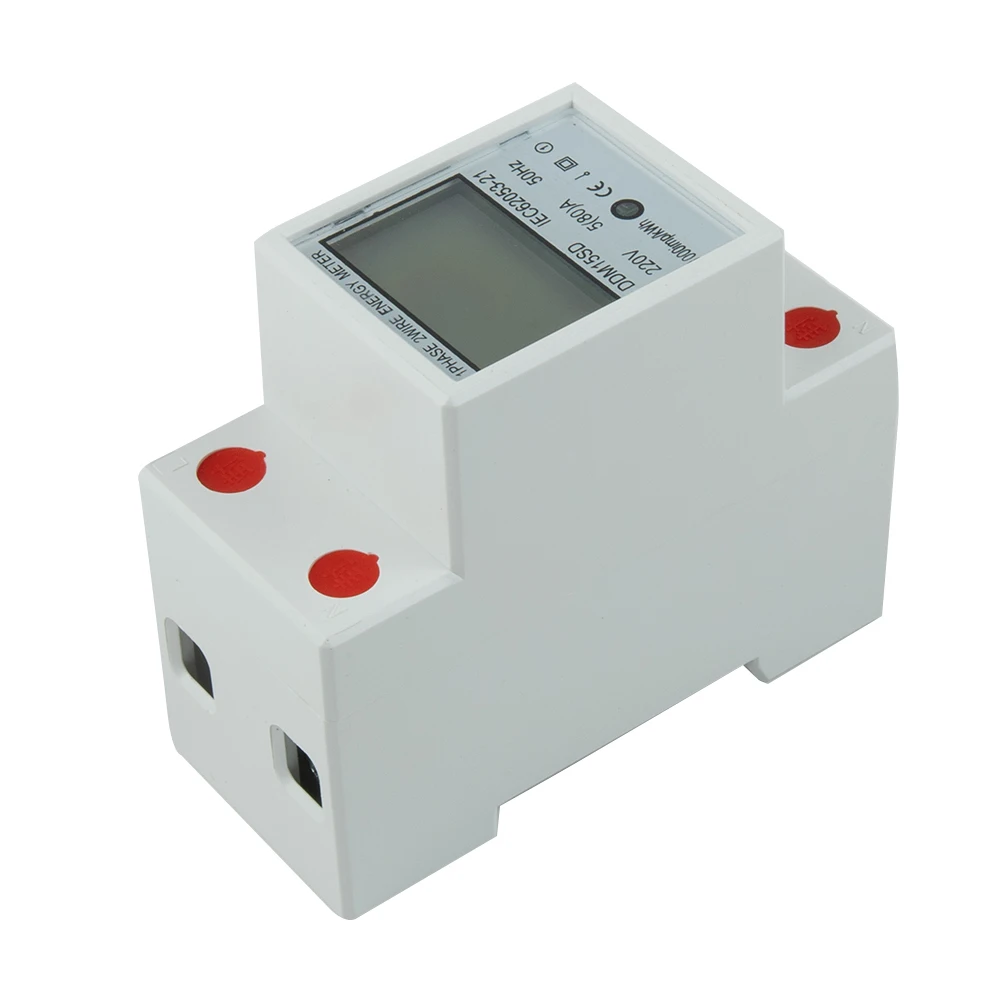 Meter Electricity Meter Solar Power Accessory Solar Power Generation Parts 1PC 230V DIN Rail LCD Digital AC Meter
Meter Electricity Meter Solar Power Accessory Solar Power Generation Parts 1PC 230V DIN Rail LCD Digital AC Meter