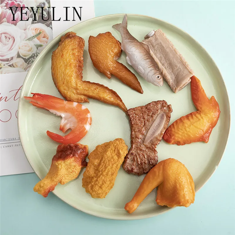 YEYULIN 5 шт./лот имитация еды куриные крылья кулон «сделай сам» брелок украшение для ювелирных изделий Аксессуары
YEYULIN 5 шт./лот имитация еды куриные крылья кулон «сделай сам» брелок украшение для ювелирных изделий Аксессуары