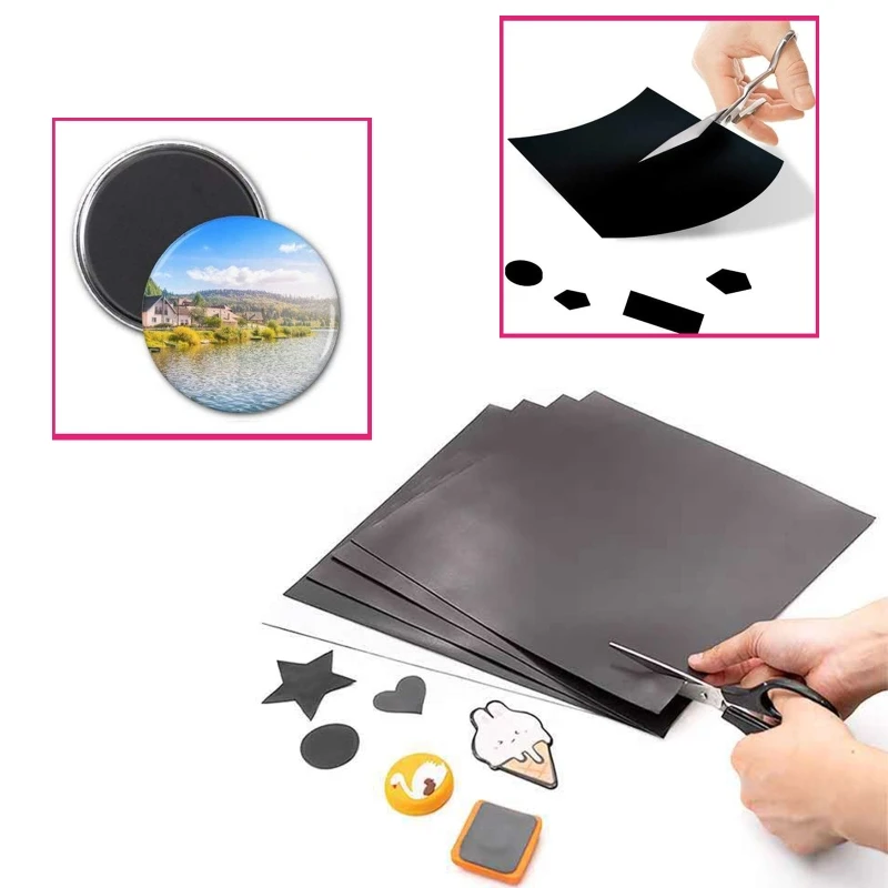 1Pc/5/10Pcs Self Adhesive Magnetic Paper with Adhesive Backing Flexible Magnetic Sheets DIY Craft Magnet Stickers
1Pc/5/10Pcs Self Adhesive Magnetic Paper with Adhesive Backing Flexible Magnetic Sheets DIY Craft Magnet Stickers