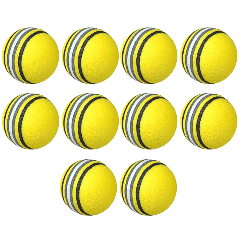 10pcs Golf Ball Durable Swing Soft Sponge Toys Elastic Training Aids 42mm Sports Indoor Stripe Rainbow Outdoor
10pcs Golf Ball Durable Swing Soft Sponge Toys Elastic Training Aids 42mm Sports Indoor Stripe Rainbow Outdoor