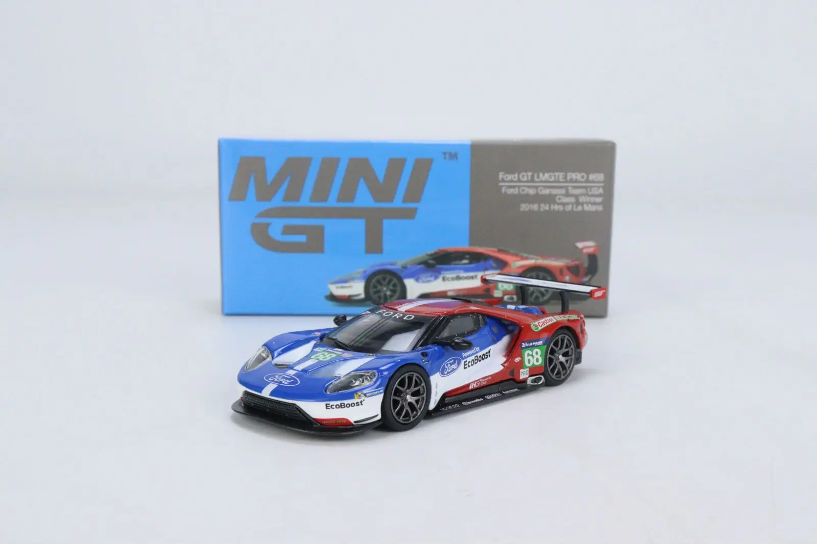 MINI GT 1/64 Ford GT LMGTE Pro No 68 Chip Ganassi Team USA Class Winner 2016 24Hrs Of Le Mans Stocks 2022
MINI GT 1/64 Ford GT LMGTE Pro No 68 Chip Ganassi Team USA Class Winner 2016 24Hrs Of Le Mans Stocks 2022