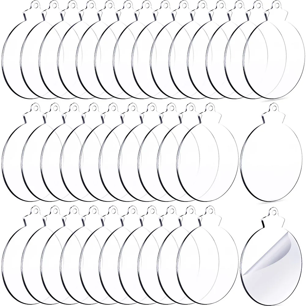 30pcs 3Inch Acrylic Christmas Ornament Blank Transparent Acrylic Disc Acrylic DIY Blank Clear Christmas Acrylic Ornament
30pcs 3Inch Acrylic Christmas Ornament Blank Transparent Acrylic Disc Acrylic DIY Blank Clear Christmas Acrylic Ornament