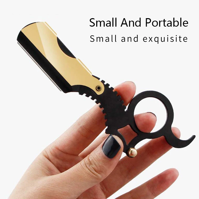 Stainless Steel Men's Shaver Barber Straight Razor Edge Steel Safety Razors Vintage Manual Beard Shaving Knife Hair Removal Tool
Stainless Steel Men's Shaver Barber Straight Razor Edge Steel Safety Razors Vintage Manual Beard Shaving Knife Hair Removal Tool