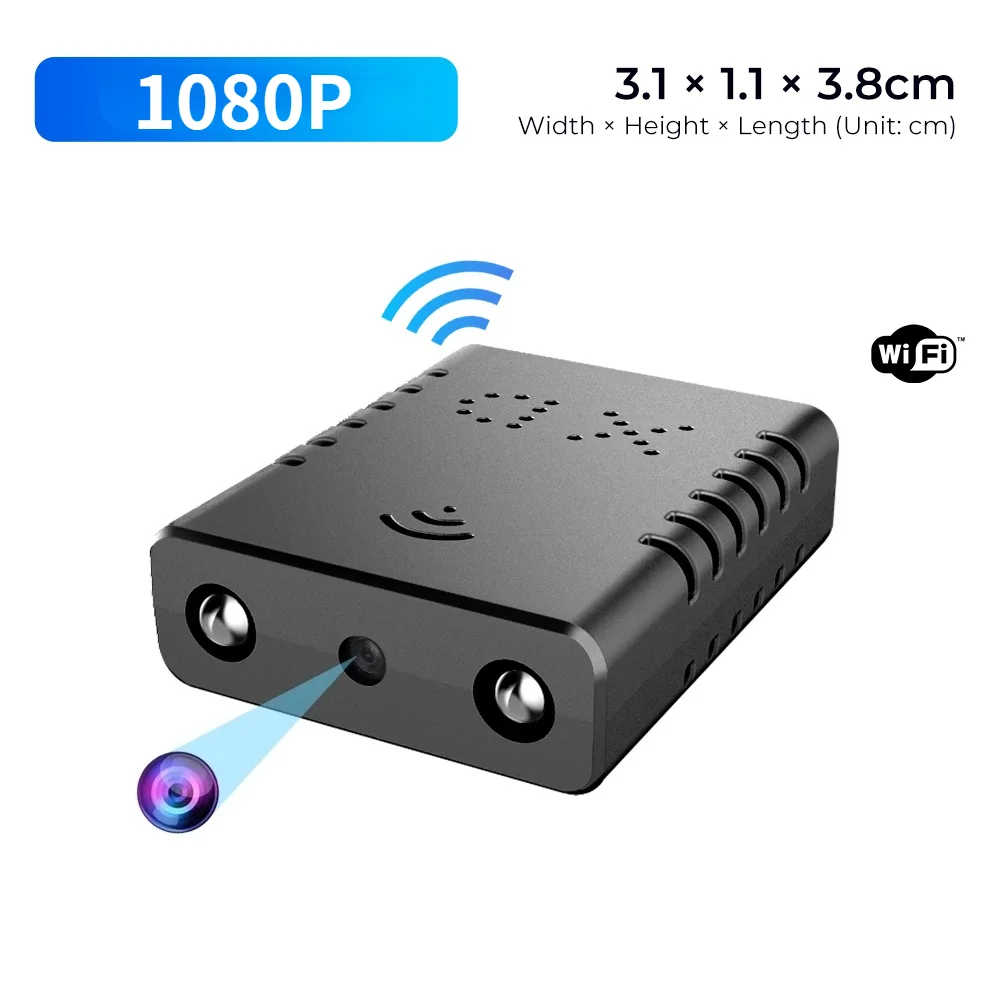Mini Camera 1080P Video Recorder Full HD Wifi Camera Night Vision Micro Home Security Motion Detection Secret Cameras
Mini Camera 1080P Video Recorder Full HD Wifi Camera Night Vision Micro Home Security Motion Detection Secret Cameras