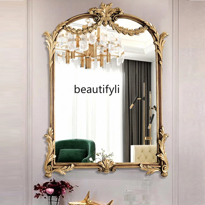 yj Palace Style Vintage Engraving Decorative Mirror Cosmetic Mirror Bathroom Wall Wash Mirror Decoration
yj Palace Style Vintage Engraving Decorative Mirror Cosmetic Mirror Bathroom Wall Wash Mirror Decoration