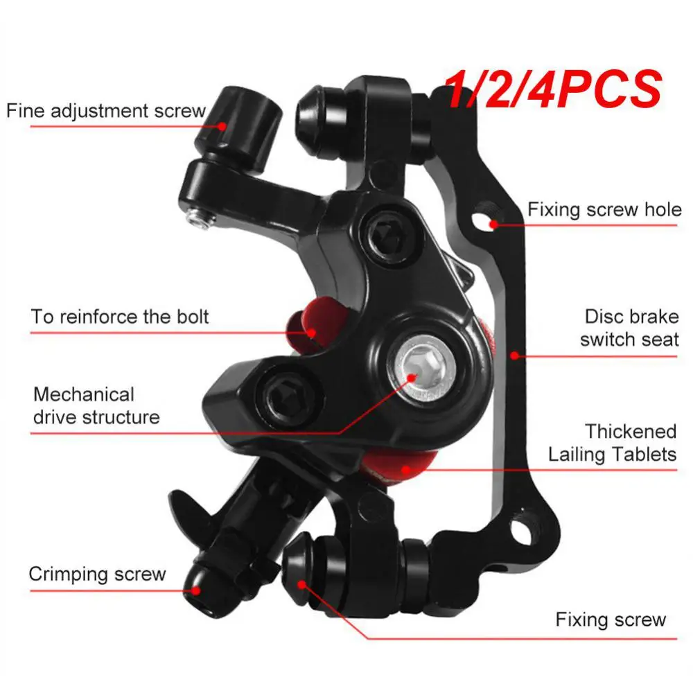 1/2/4PCS Bike Front Rear Disc Brake MTB Road Bike Cycling F160/R140 Mechanical Caliper Outdoor Bike Aluminium Alloy Brake
1/2/4PCS Bike Front Rear Disc Brake MTB Road Bike Cycling F160/R140 Mechanical Caliper Outdoor Bike Aluminium Alloy Brake