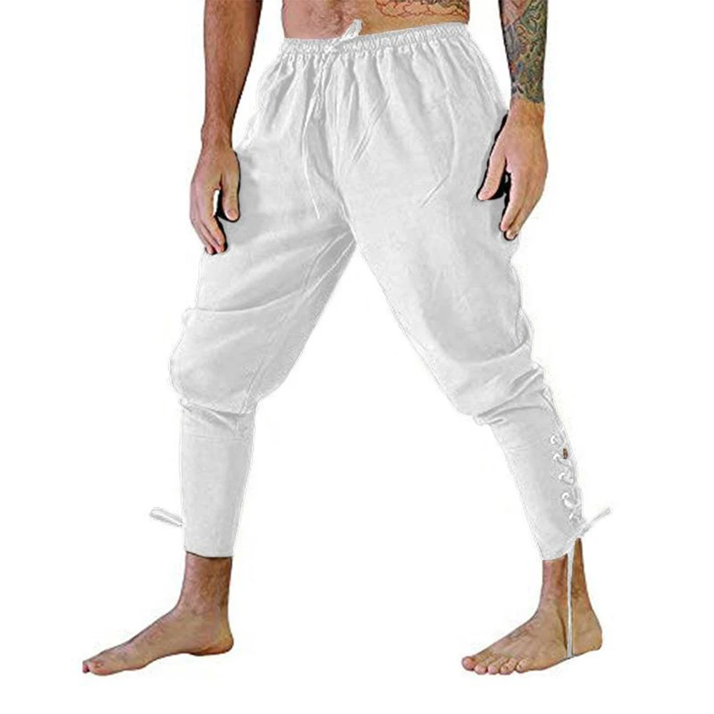 Mens Pants Cosplay Costume Cotton Blend Gothic Green Khaki Medieval Pants Pirate Regular Renaissance Brand New
Mens Pants Cosplay Costume Cotton Blend Gothic Green Khaki Medieval Pants Pirate Regular Renaissance Brand New