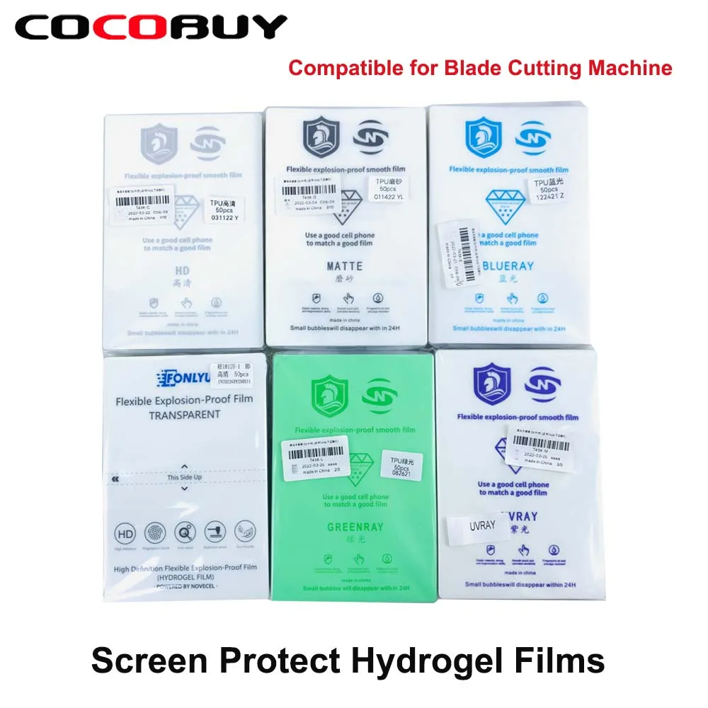 50Pc Mobile Phone Protect HD Matte Anti-blue Privacy Hydrogel Film For Blade Cutting Machine Plotter Screen Protector Front Film
50Pc Mobile Phone Protect HD Matte Anti-blue Privacy Hydrogel Film For Blade Cutting Machine Plotter Screen Protector Front Film