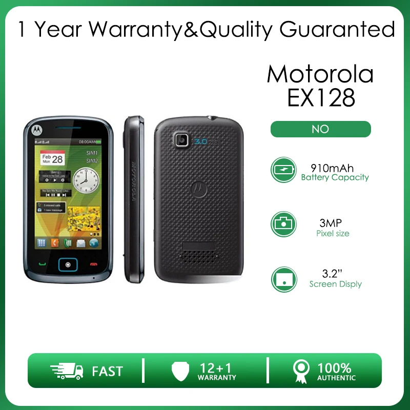 Фото Motorola EX128 Восстановленный-Оригинальный разблокированный дешевый бывший в