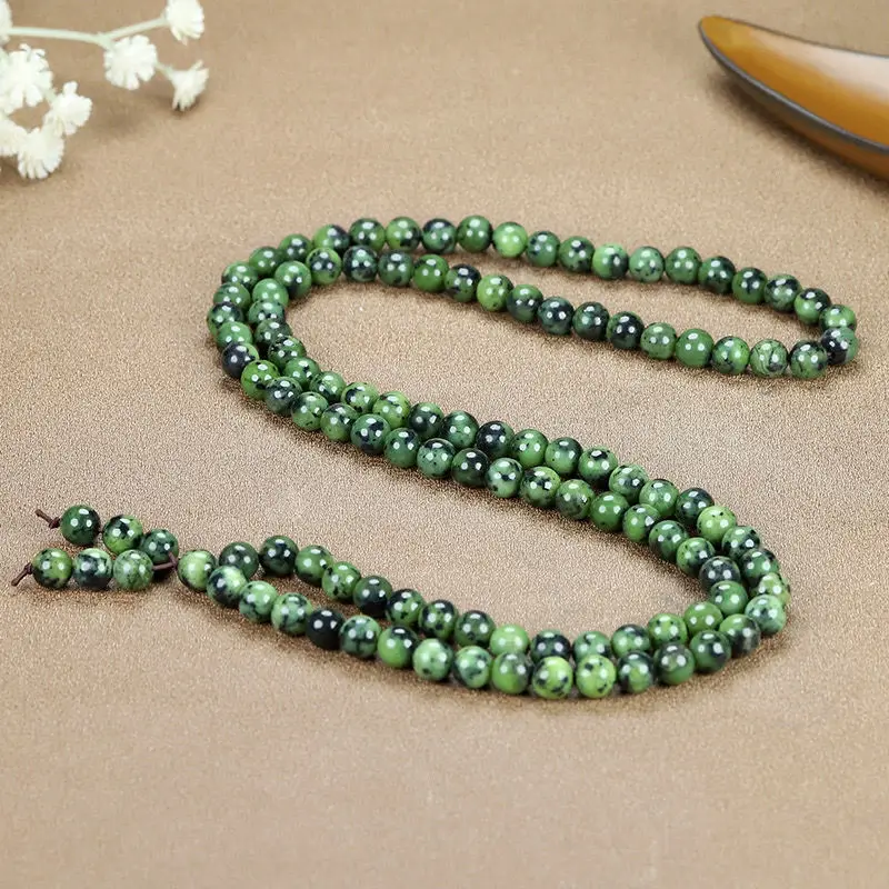 Tibet Yaowang Stone 8mm 10mm Necklace 108 Buddha Beads Jade Hand Chain Black Jewelry Hand Chain Tee
Tibet Yaowang Stone 8mm 10mm Necklace 108 Buddha Beads Jade Hand Chain Black Jewelry Hand Chain Tee