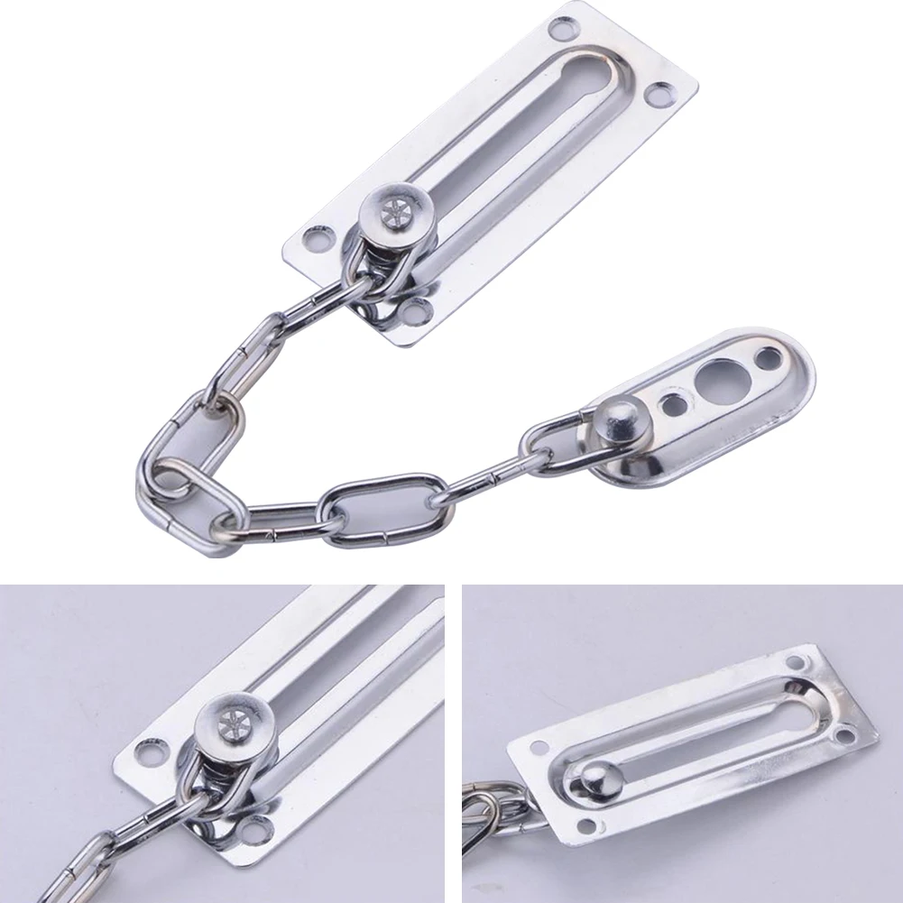 Door Chain Stainless-Steel Security Chain Door Lock Chain Home Office Lock Guard Latch Sliding Fastener Hardware
Door Chain Stainless-Steel Security Chain Door Lock Chain Home Office Lock Guard Latch Sliding Fastener Hardware
