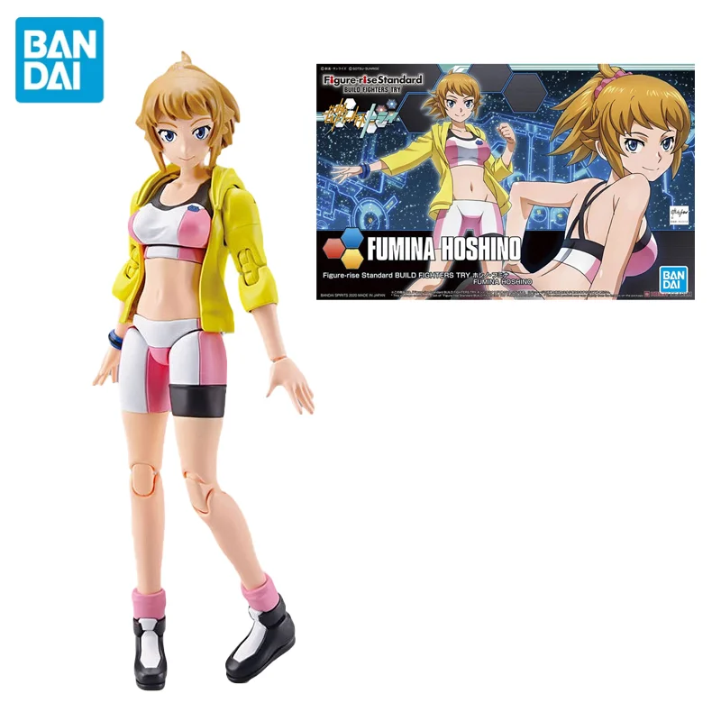 Original Bandai Anime Figure Figure-rise FUMINA HOSHINO STANDARD BUILD FIGHTERS TRY Assembly Model Anime Action Figures Toys
Original Bandai Anime Figure Figure-rise FUMINA HOSHINO STANDARD BUILD FIGHTERS TRY Assembly Model Anime Action Figures Toys