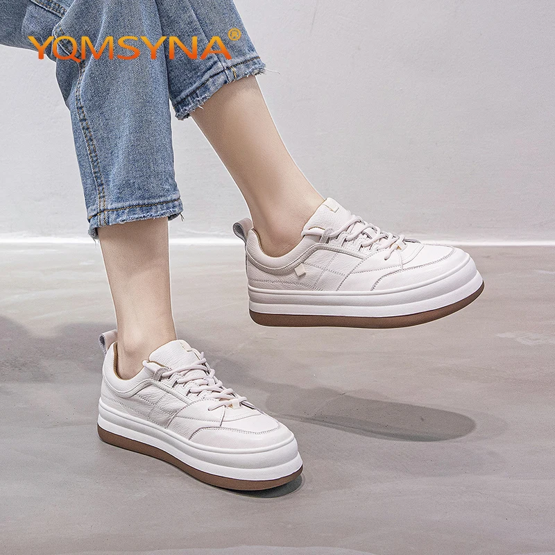 YQMSYNA Casual White Shoes Comfortable Spring Soft Flat Shoes Convenient Lace up Sneakers Street Style Non-slip Sneakers A36
YQMSYNA Casual White Shoes Comfortable Spring Soft Flat Shoes Convenient Lace up Sneakers Street Style Non-slip Sneakers A36